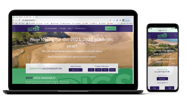 Digs Swansea Business Website Design & Build | Customer Testimonial