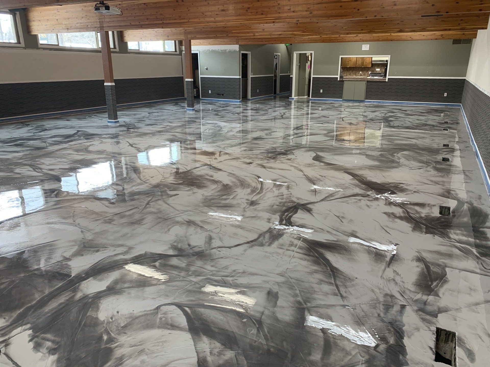 Industrial Epoxy Floor - Quality Interior Finishes LLC - Post Falls, ID