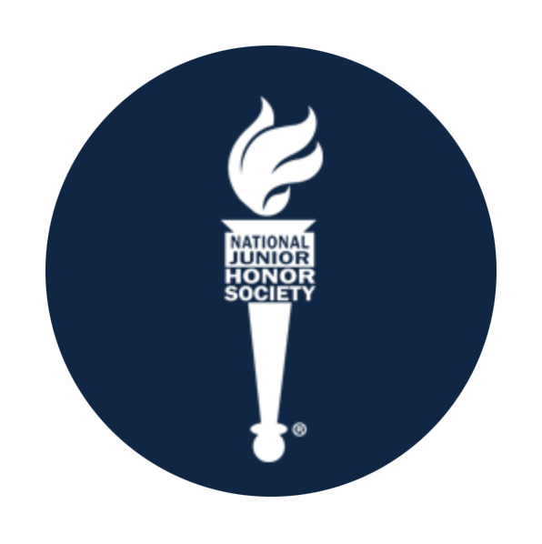 A logo for the national junior honor society