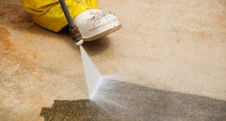 concrete cleaning