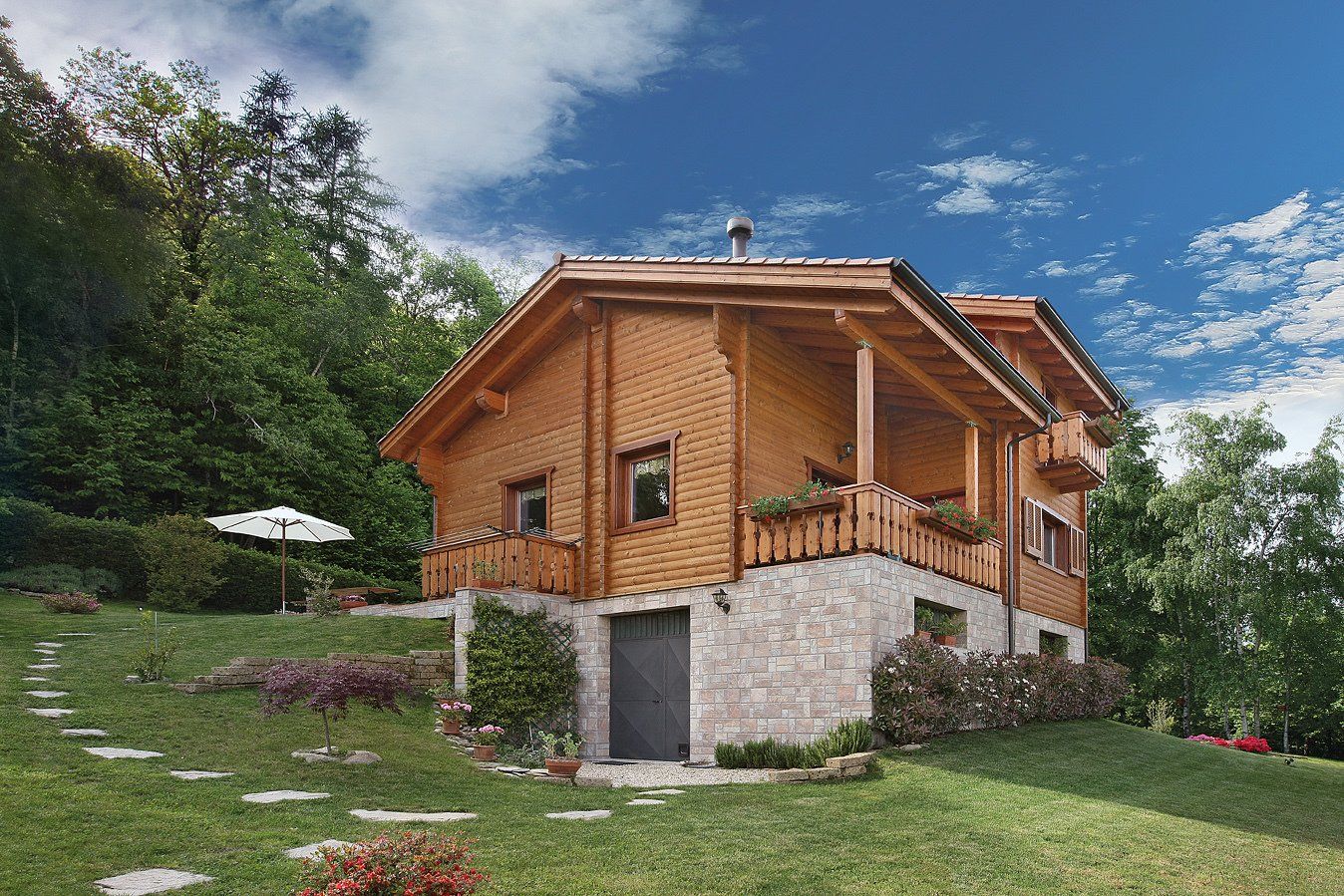 Baita in legno