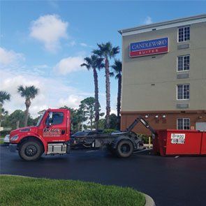 Truck, Dump — Temporary Dumpster Rentals in Melbourne, FL
