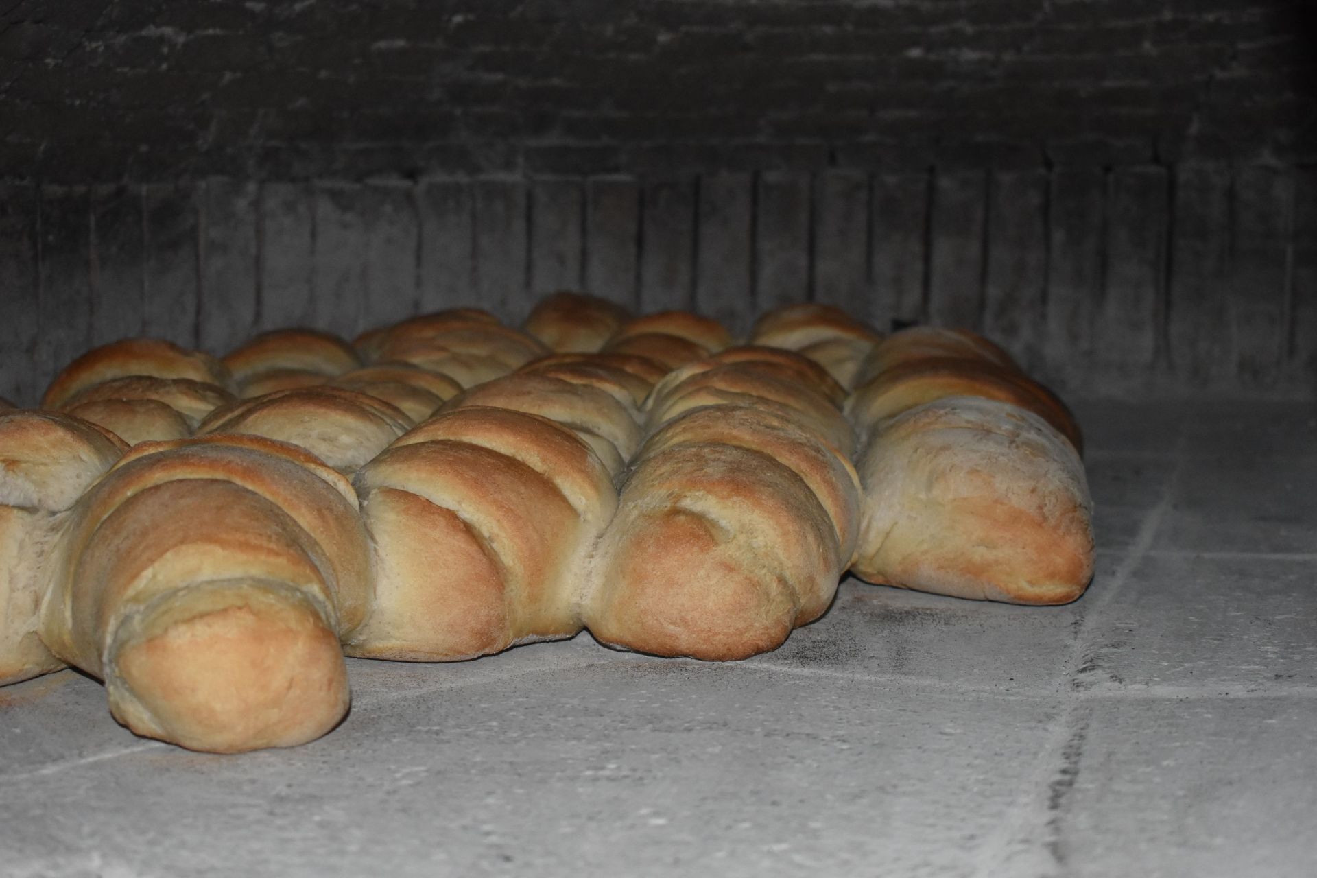 freshly baked bread