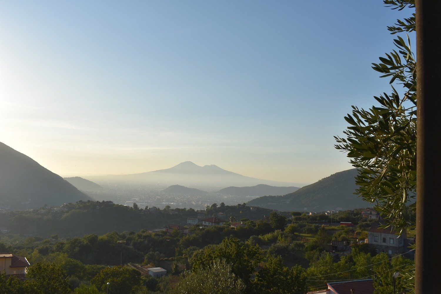 panorama view from the structure