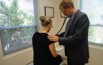 Family Medicine — Doctor checking the patient in Saint Helena, CA