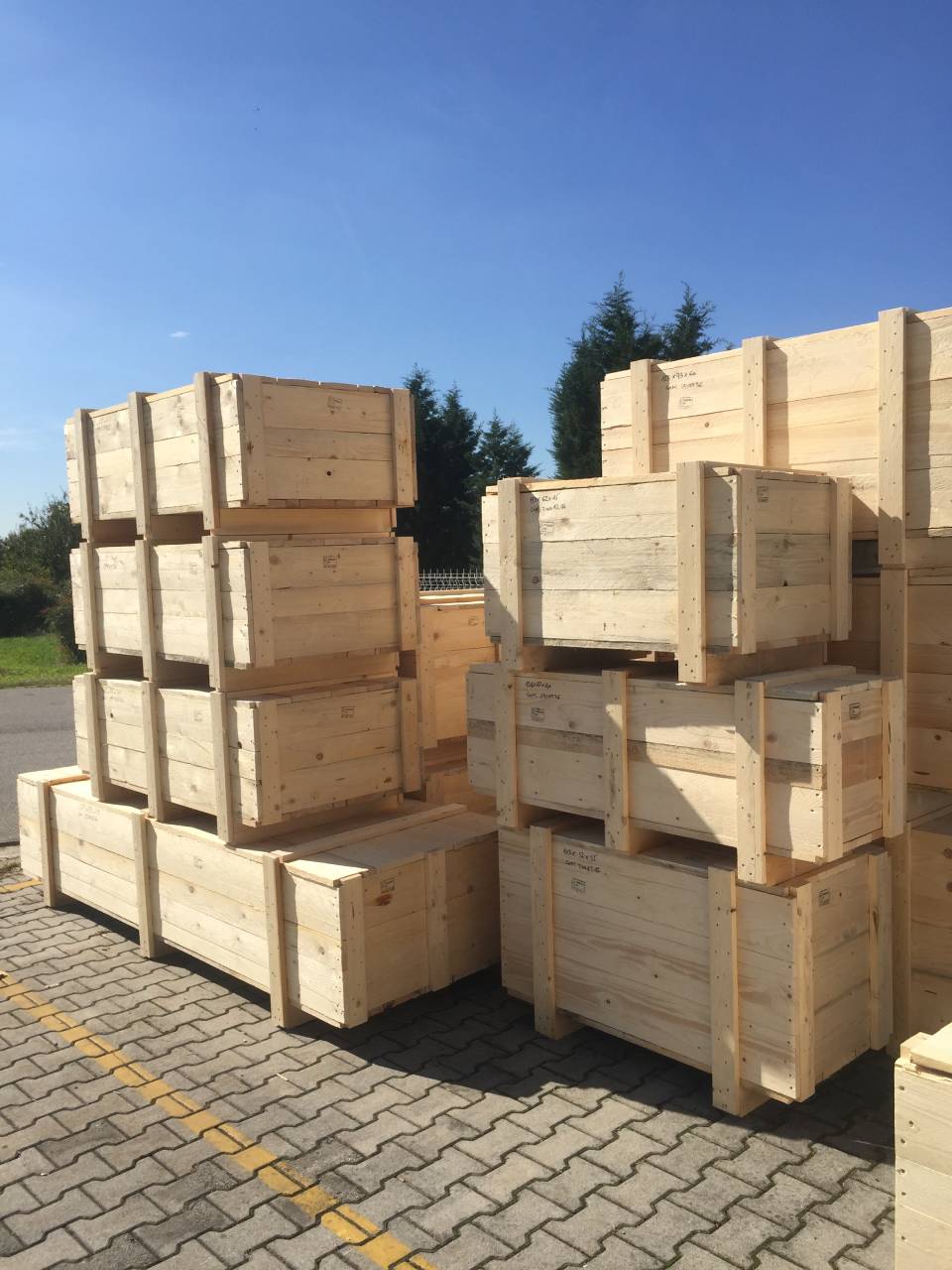 casse in legno per imballaggi