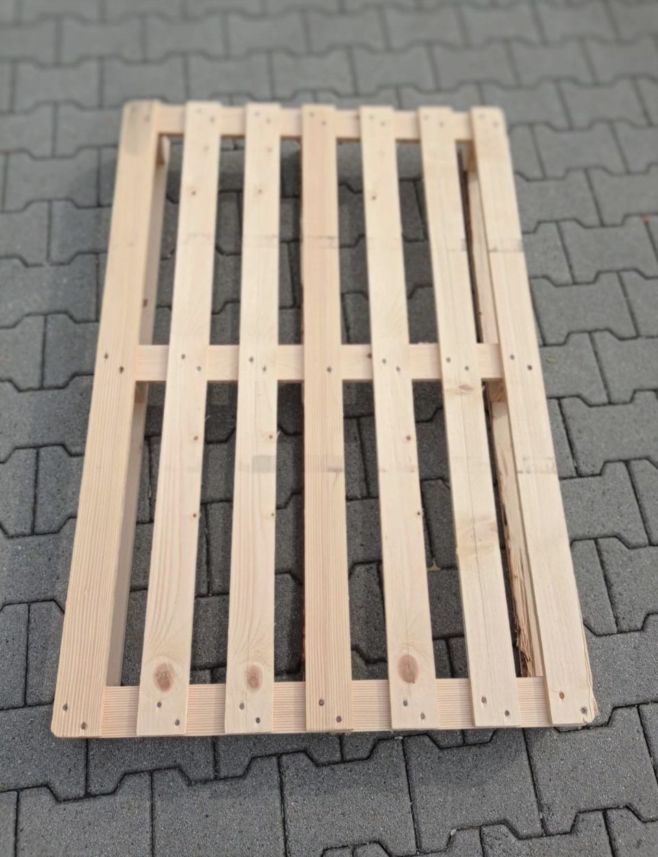 Bancale 120x80 modello leggero 7 tavole