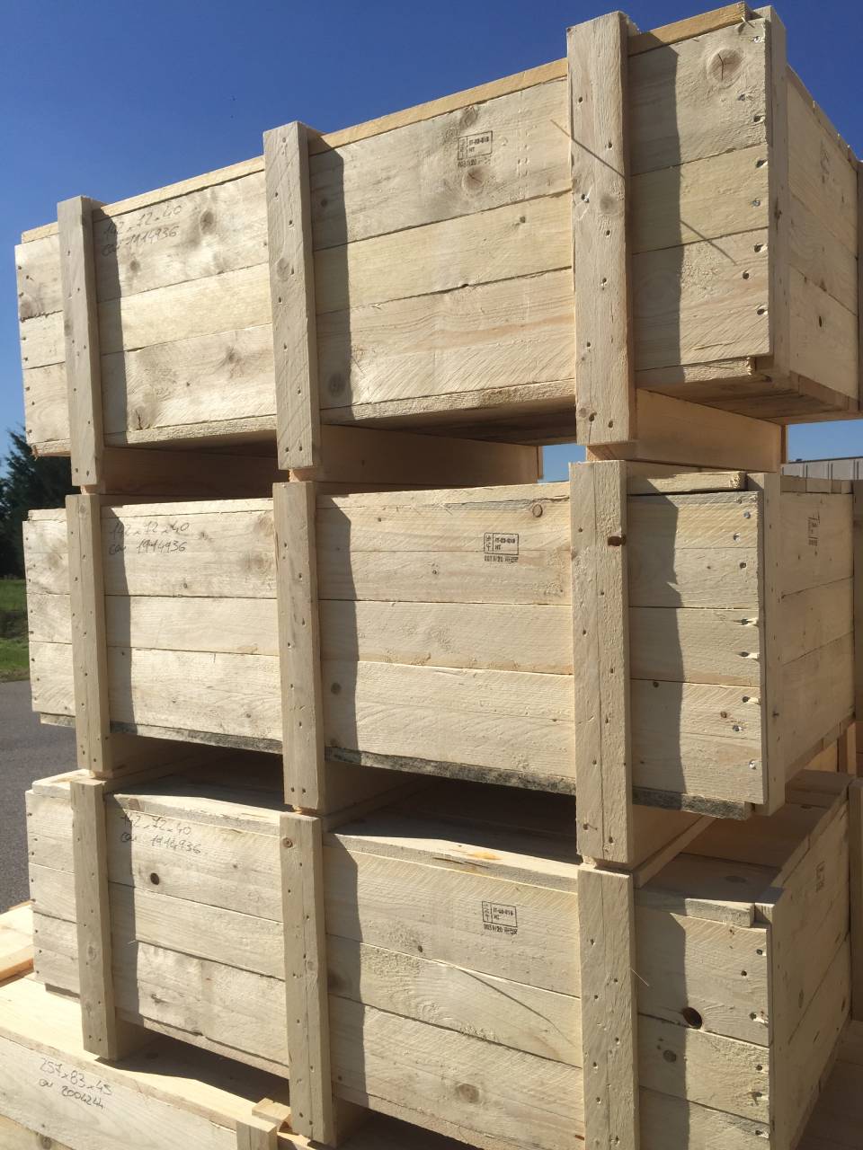 casse in legno per merci