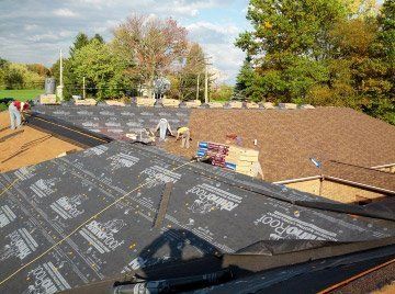Ongoing Church Roof Installation — Hartville, OH — Skyline Roofing & Exteriors LTD