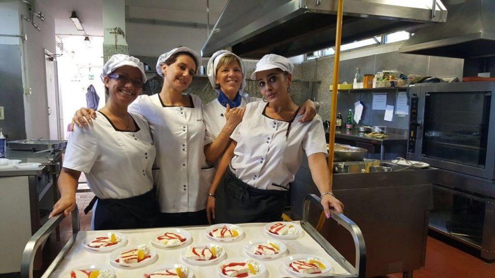 cucina della casa per anziani