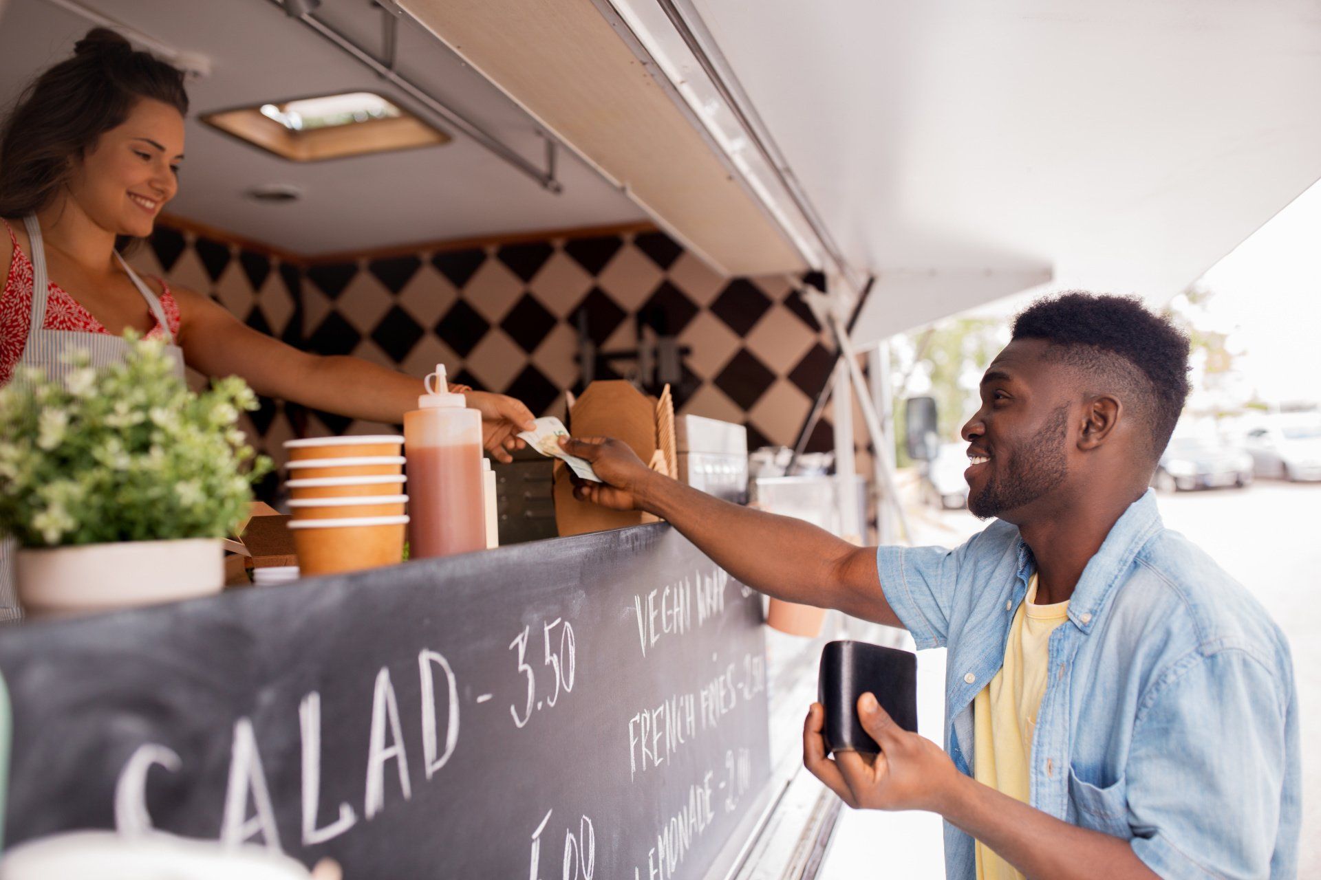 catering van customer
