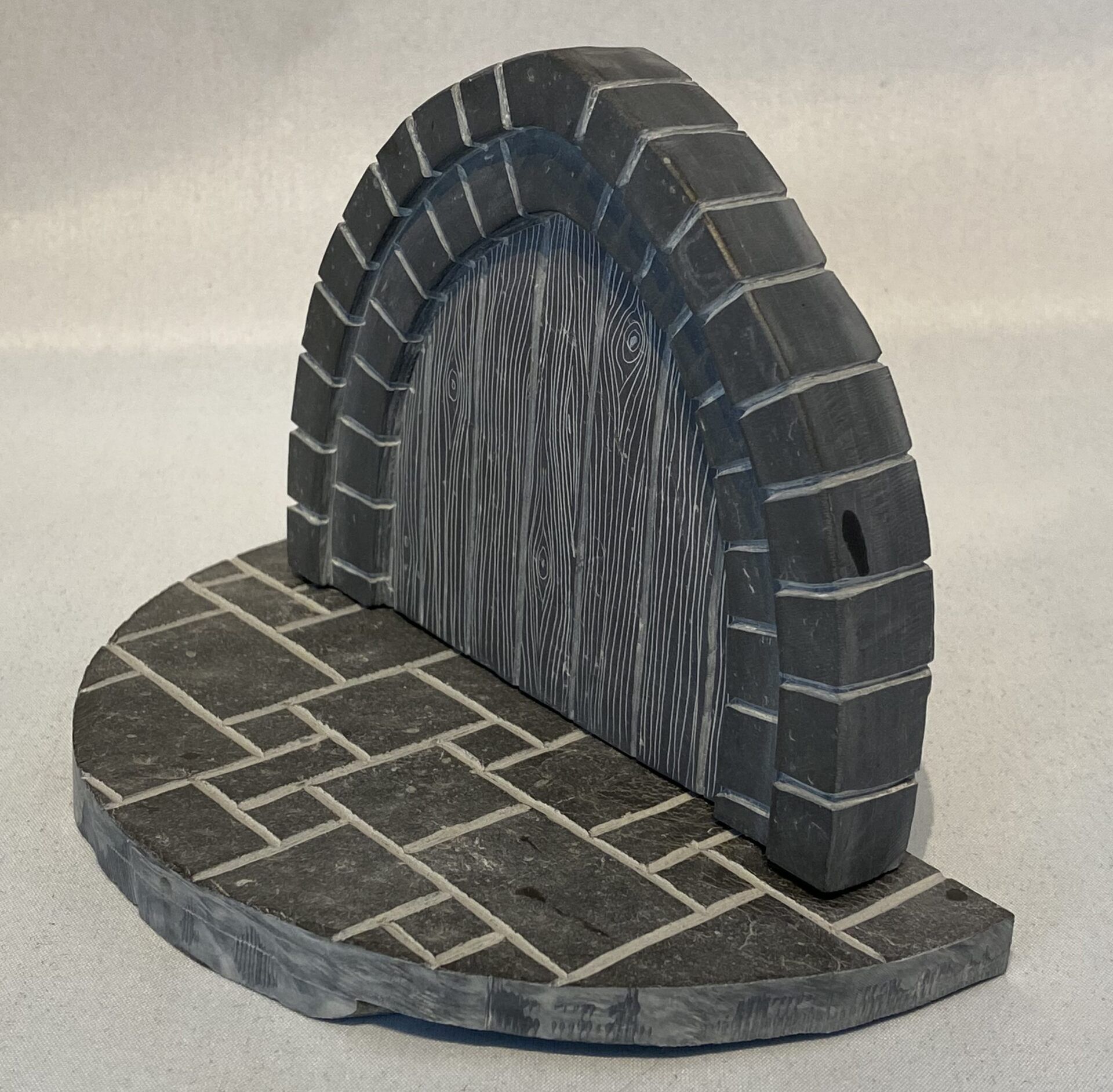 slate fairy door
