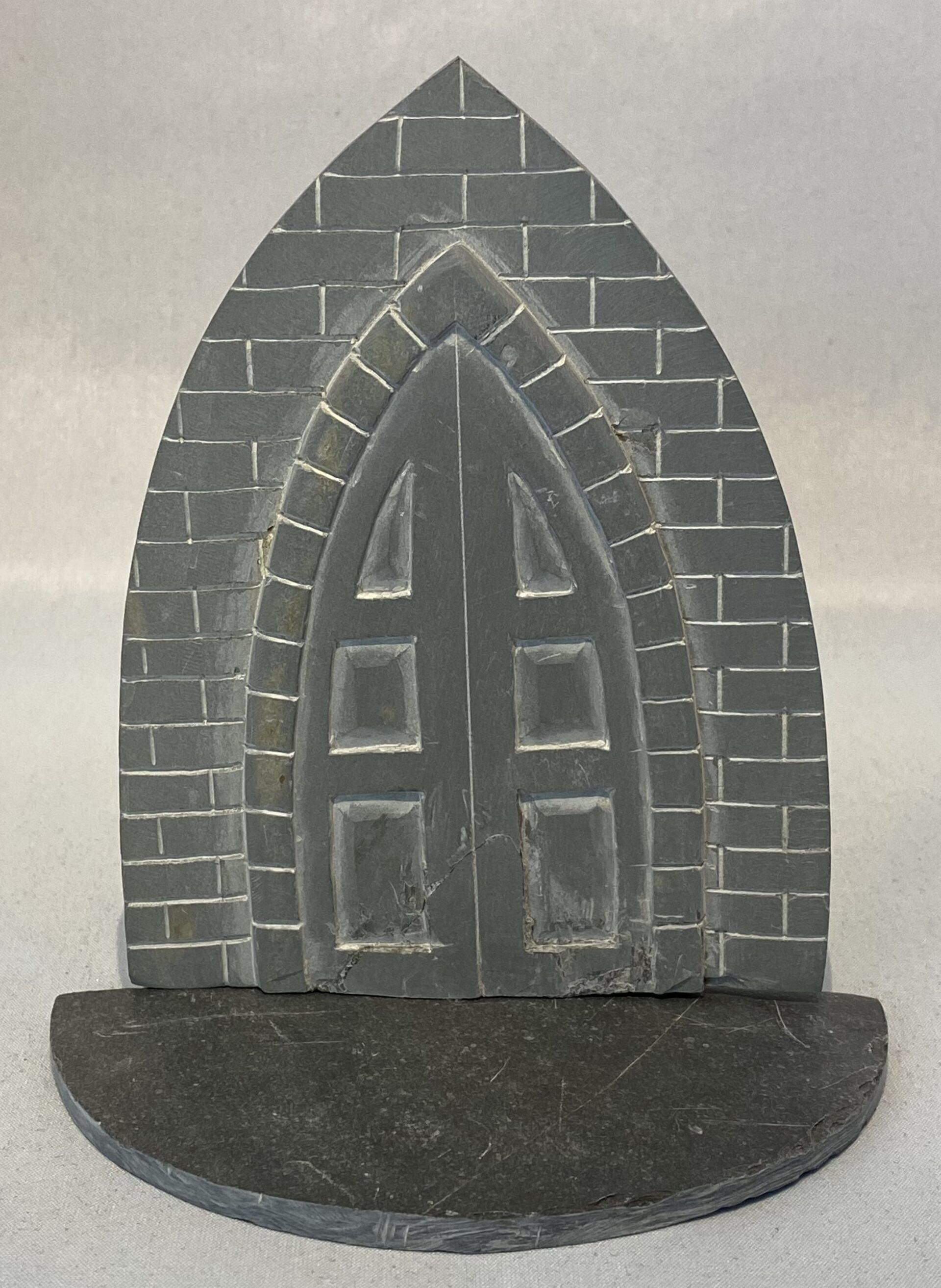 slate fairy door