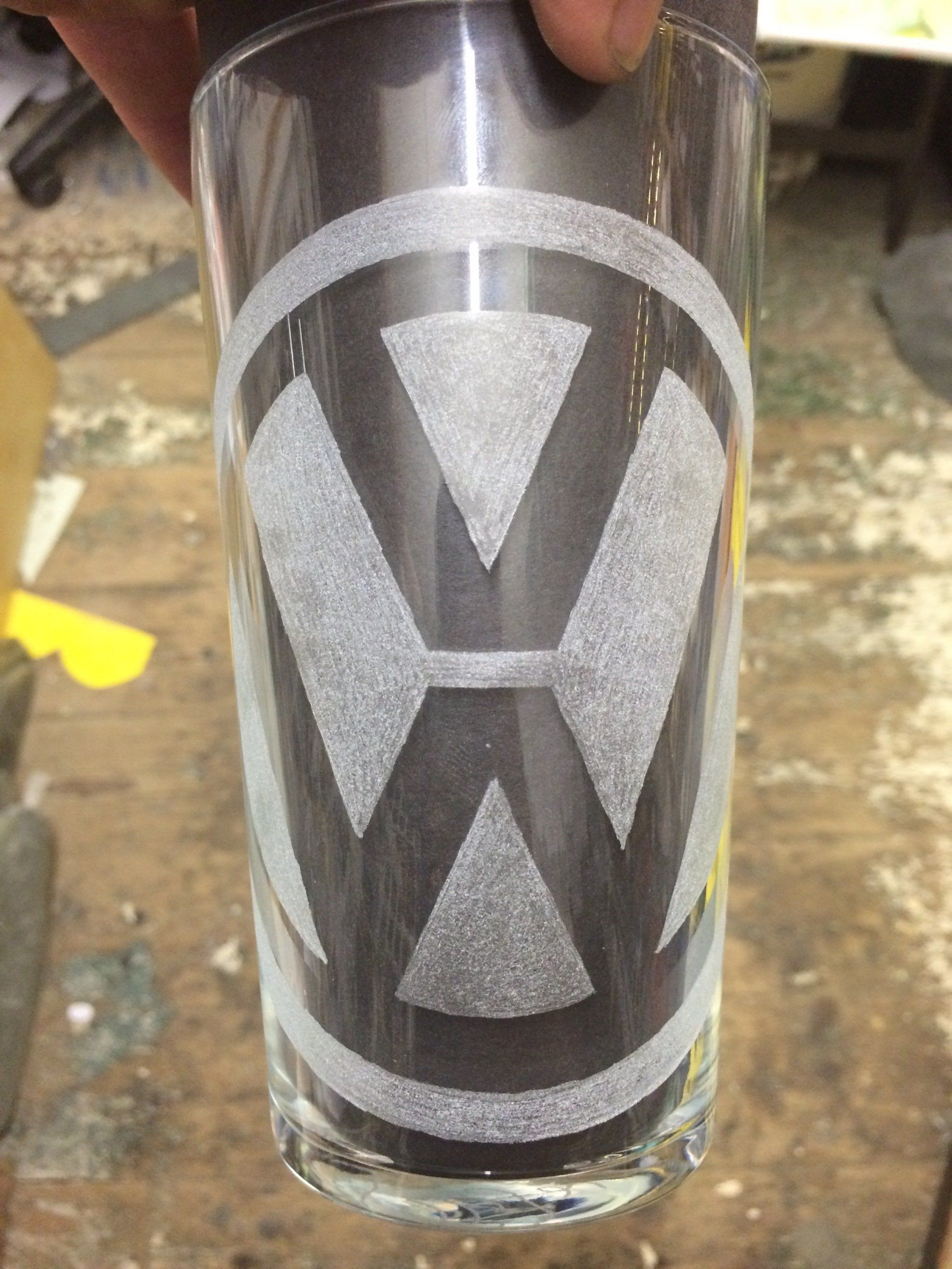 vw etching, vw glass,