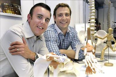 Alexander and Andrew physiotherapists