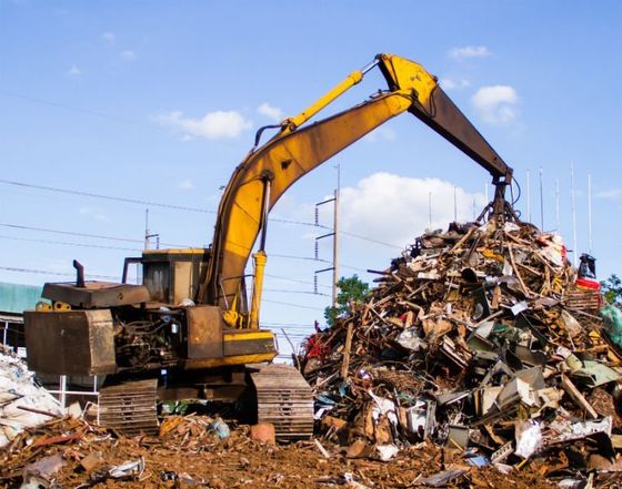 una disposizione dei rifiuti