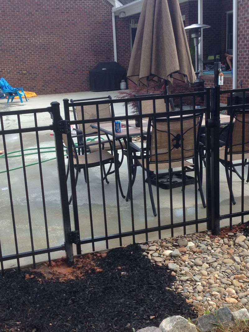 Pool Iron Fencing