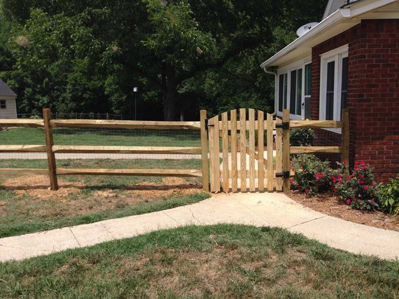 Custom Wood Fence