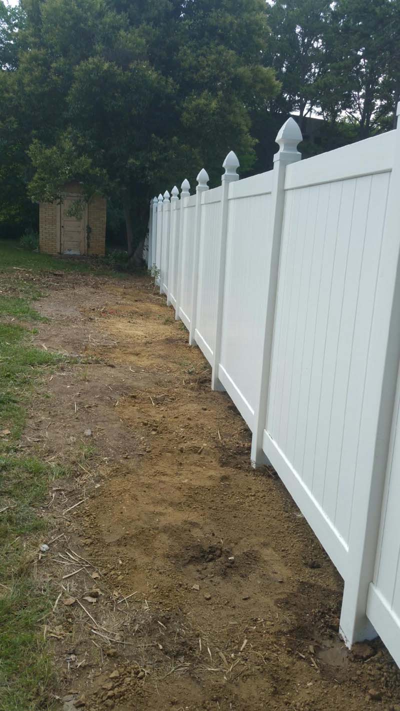 Vinyl Fence 1