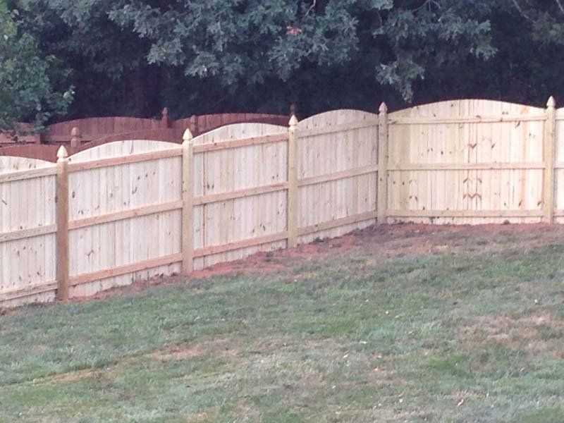 Wooden Home Fence