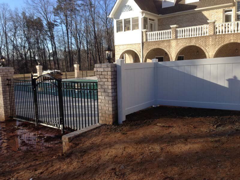 Iron Fence for a Pool
