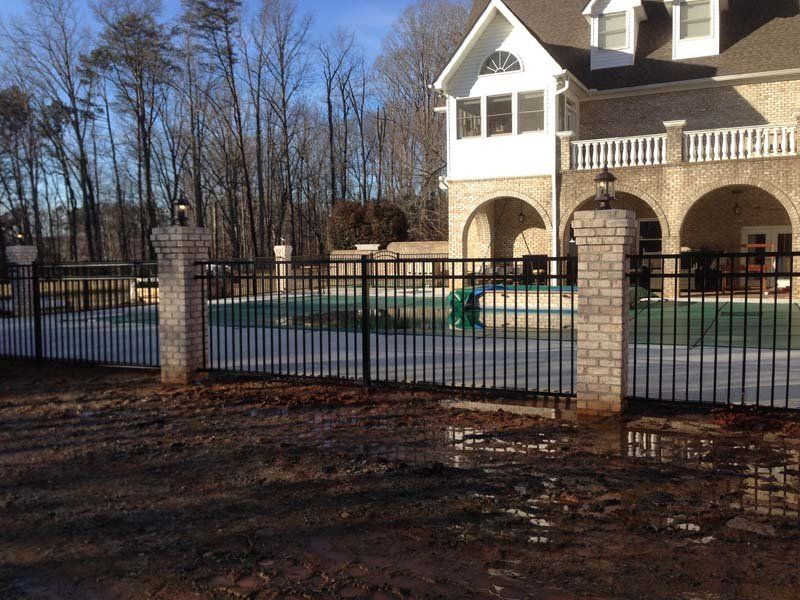 House Iron Fence