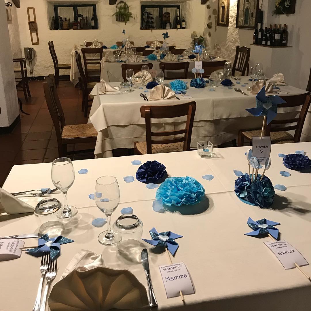 ambiente caloroso della sala interna