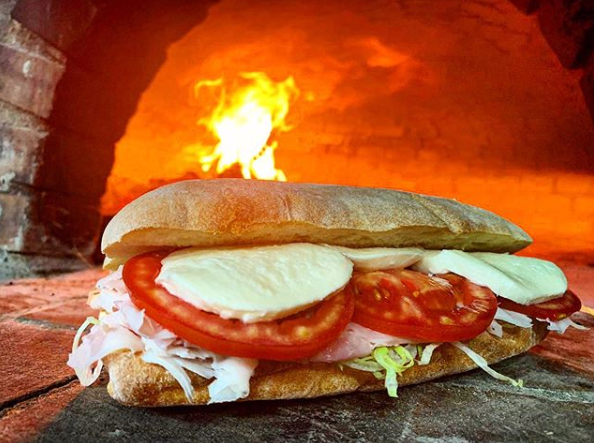 banchetto esterno per evento