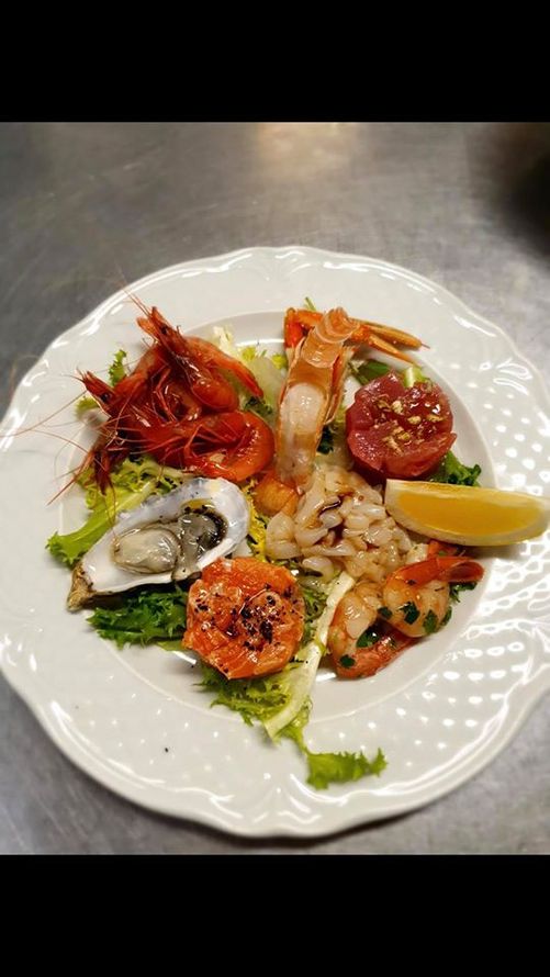 banchetto esterno per evento