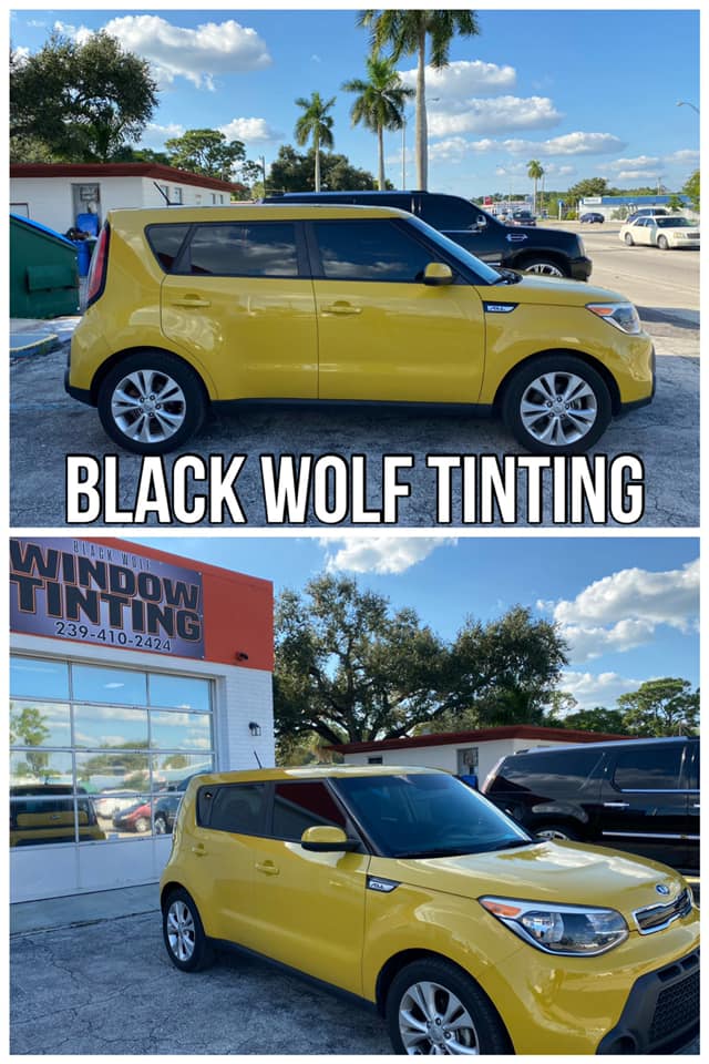 Mustard SUV Tinting — Fort Myers, FL — Black Wolf Tinting