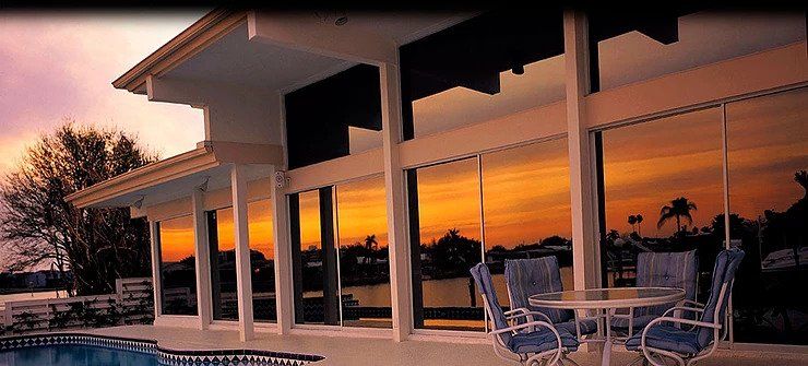 Modern House With Swimming Pool — Fort Myers, FL — Black Wolf Tinting