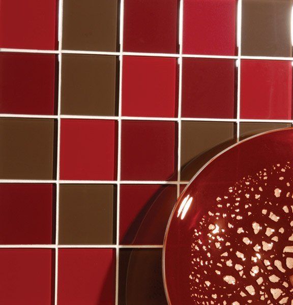 Clear Glass Red