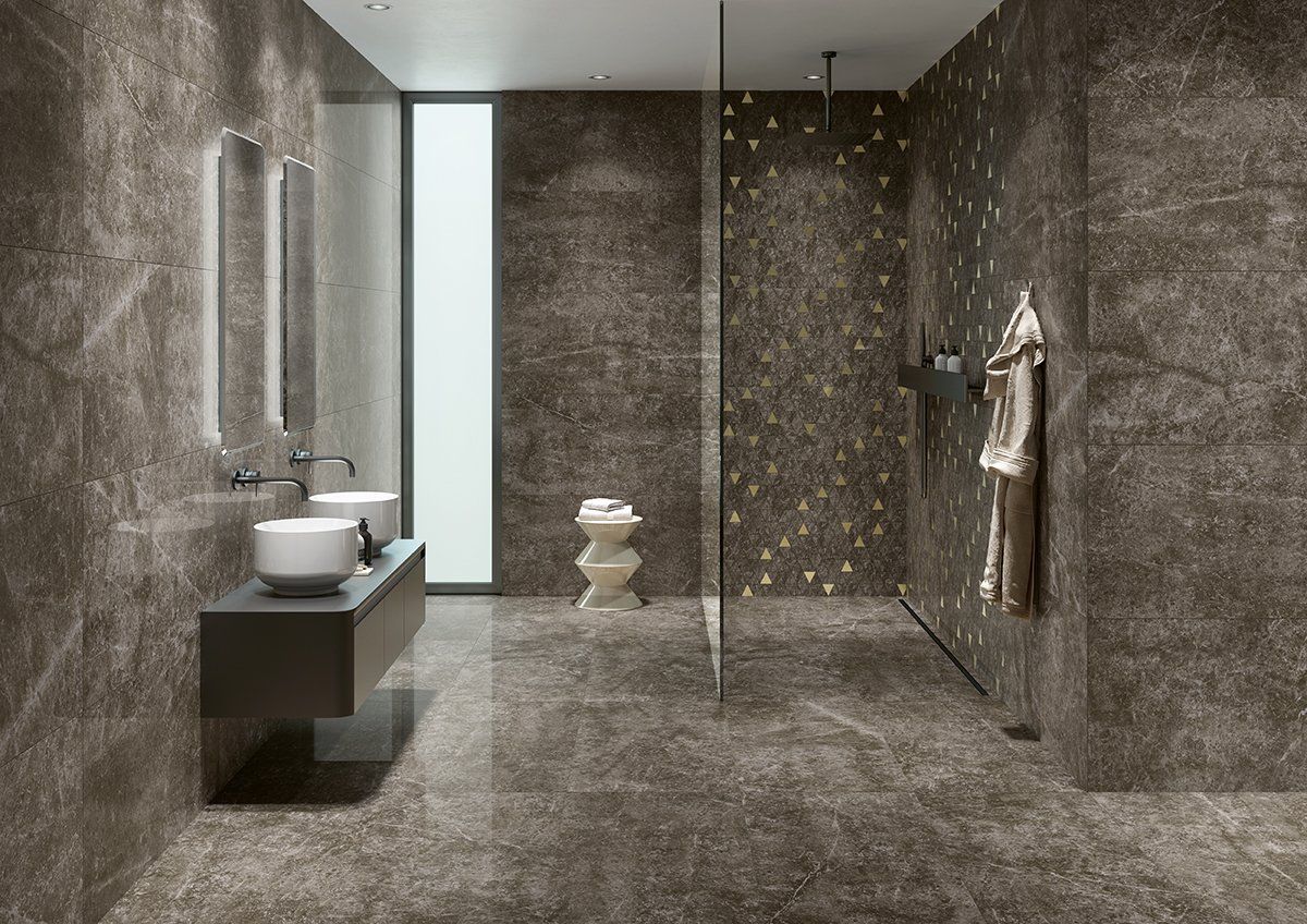 Emperador polished black