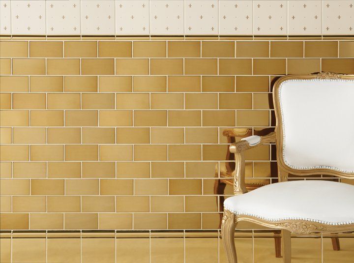 Gold and Platinum Tiles and Mouldings