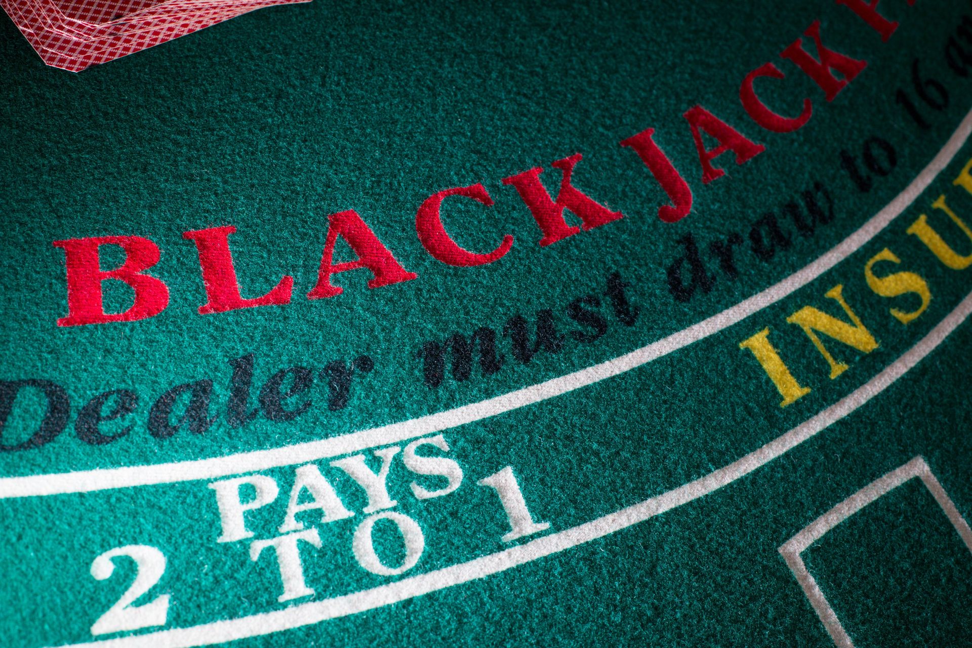 Blackjack Table Rental