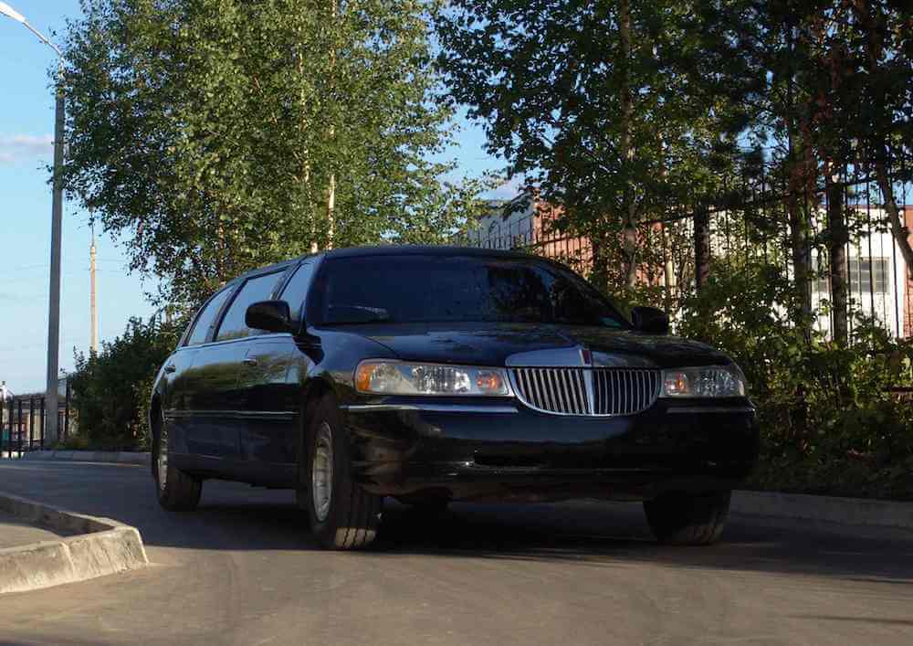 black limo service LAX