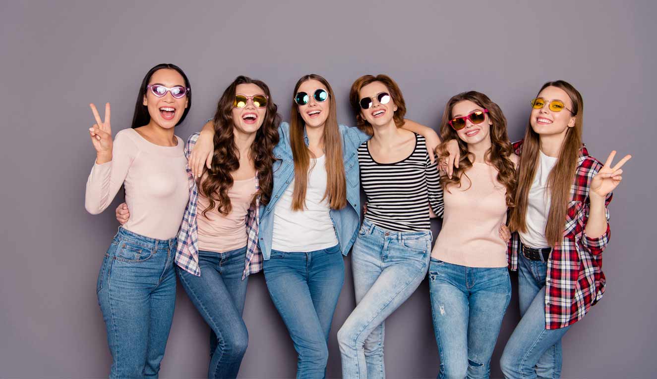Eye Test — Group of Woman Wearing Eyeglasses in Manhattan, KS Eye Test — Group of Woman Wearing Eyeglasses in Manhattan, KS