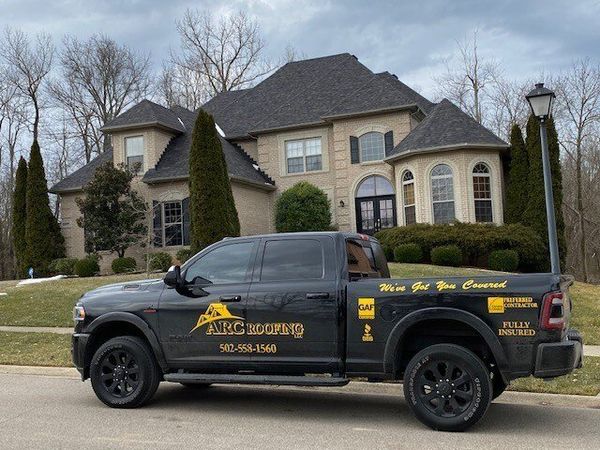 ARC truck — Georgetown, IN — ARC Roofing LLC