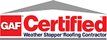 GAF Certified