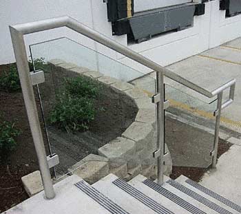 Glass Railing System Installations — Metal Rail with Glass in Santa Clarita, CA