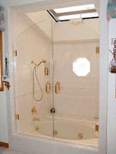 Frameless Shower Door Renovations — Shower Door 5 in Santa Clarita, CA