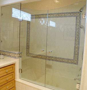 Expert Frameless Shower Door Renovation — Shower Door 13 in Santa Clarita, CA