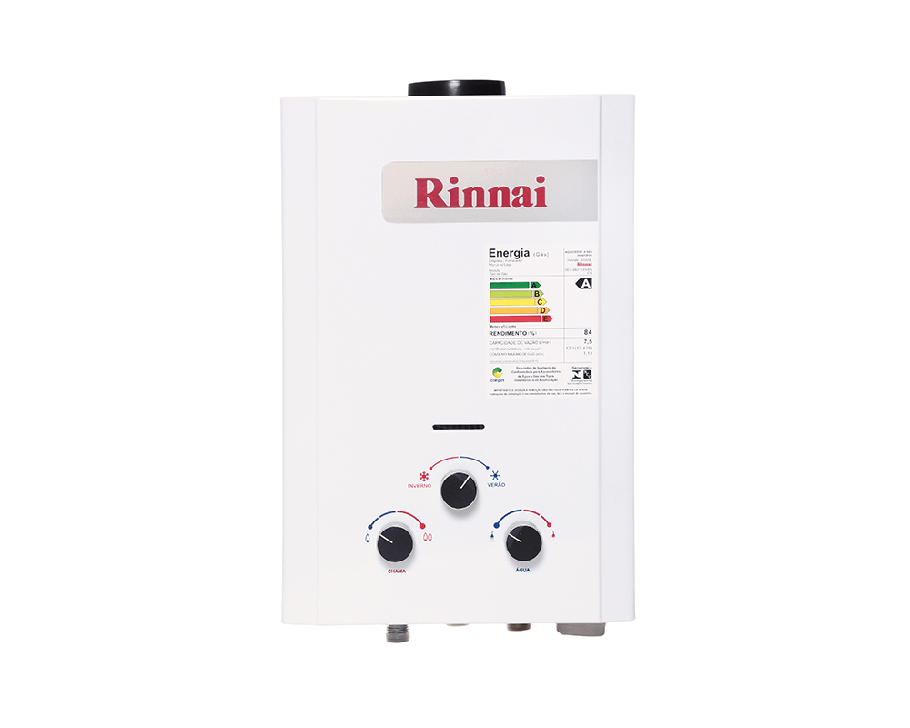 Aquecedor de água a gás RINNAI modelo M07