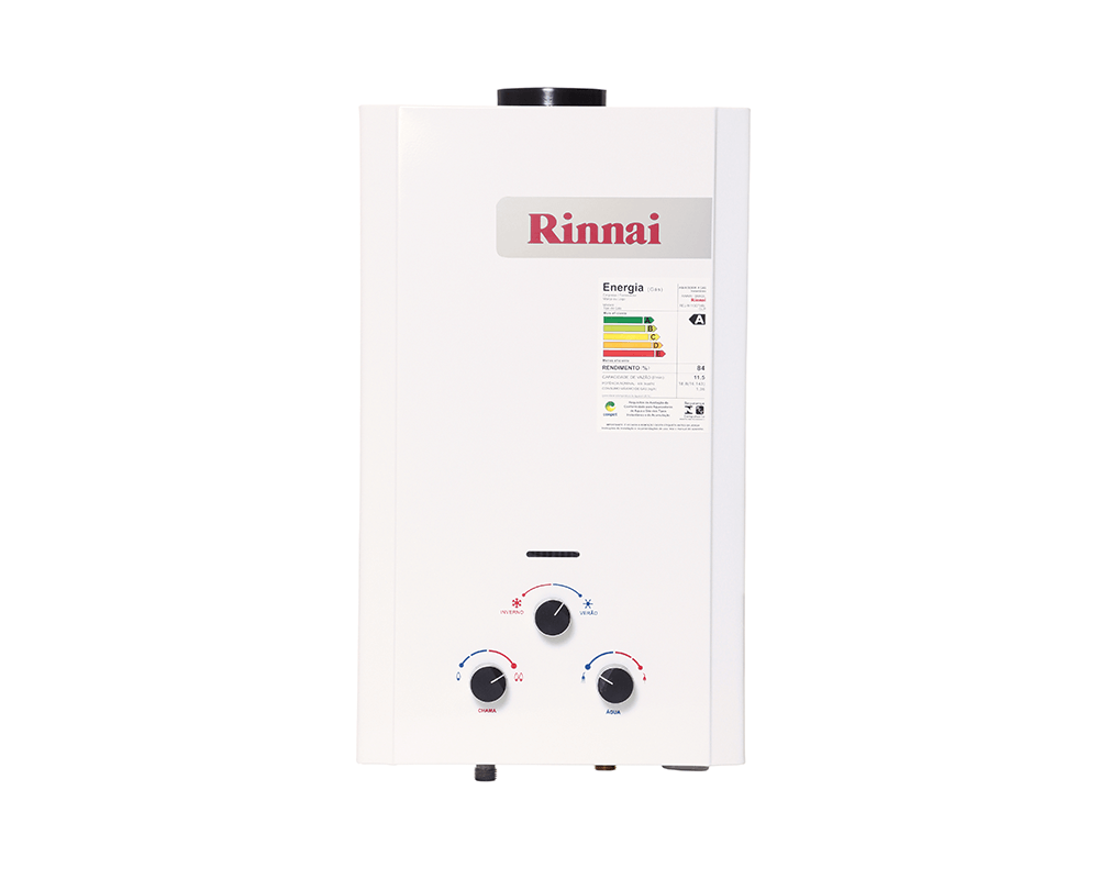 Aquecedor de água a gás RINNAI modelo M11