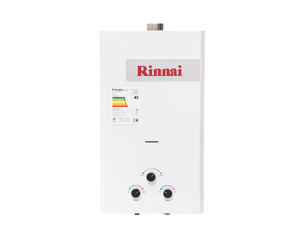 Aquecedor de água a gás RINNAI modelo M15 FE