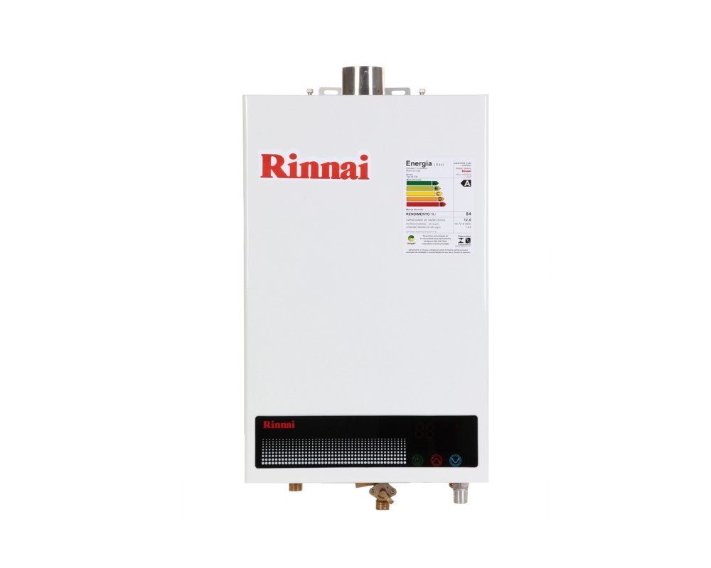 Aquecedor de água a gás Rinnai modelo REU 1002 FEH
