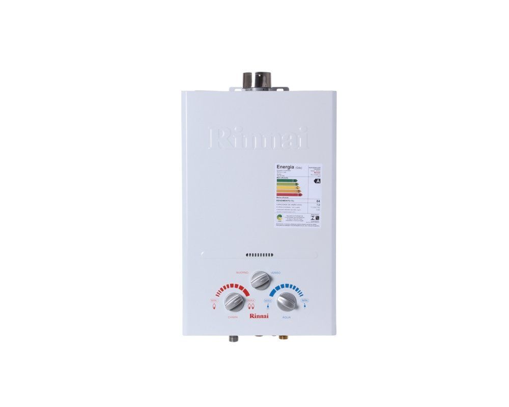 Aquecedor de água a gás RINNAI modelo REU 600 BR FE