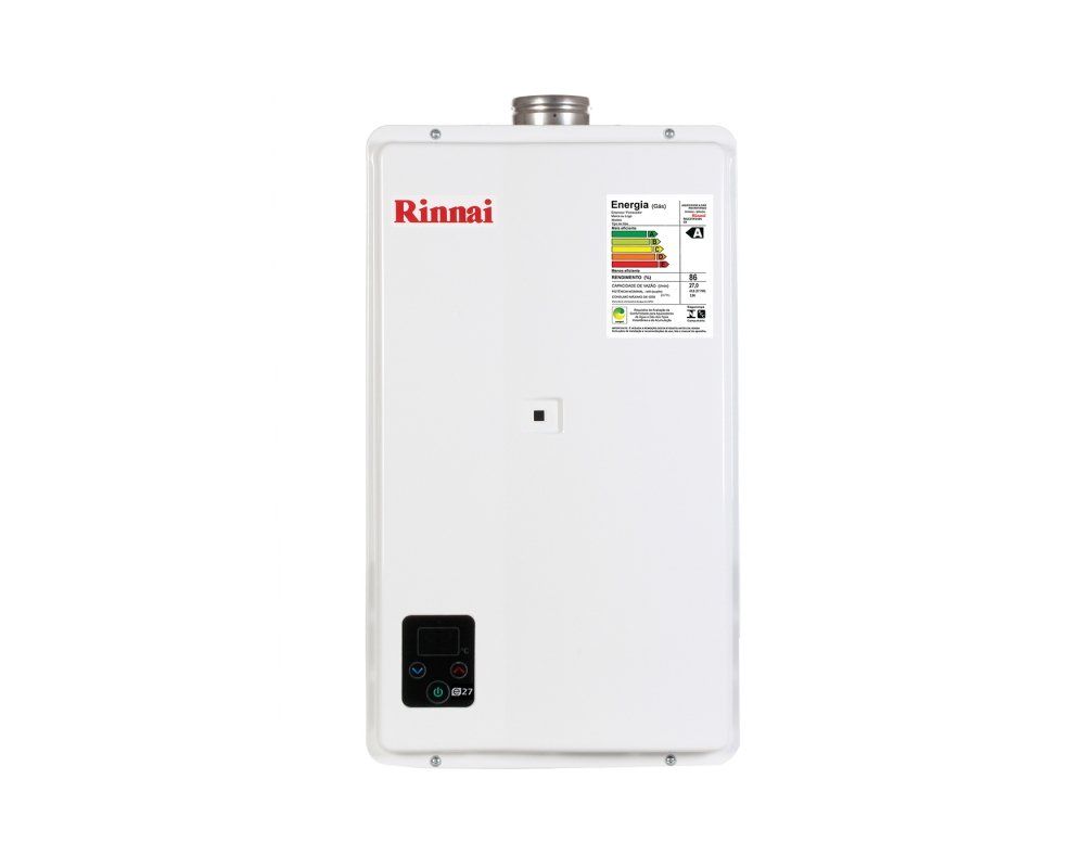 Aquecedor de água a gás RINNAI modelo E27