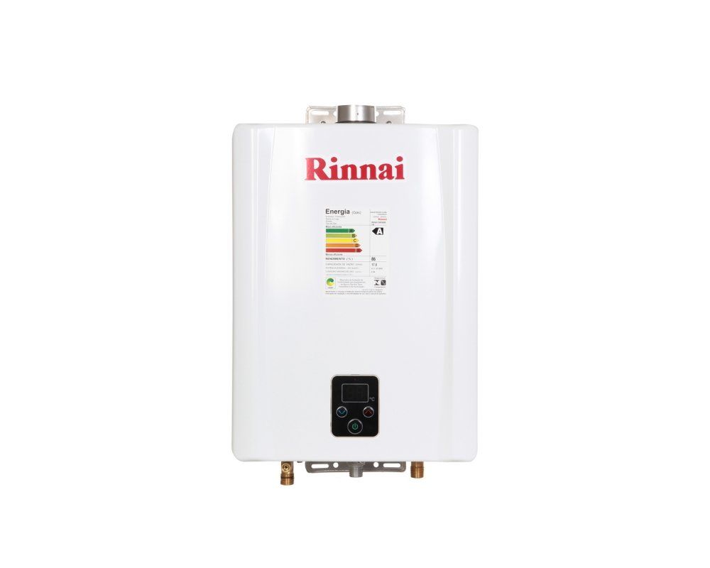 Aquecedor de água a gás Rinnai modelo REU E17