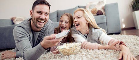 Radon Inspection — Family Having Great Time at Home in Wilmington, DE Radon Inspection — Family Having Great Time at Home in Wilmington, DE